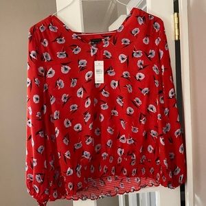 Ann Taylor shirt, large.
